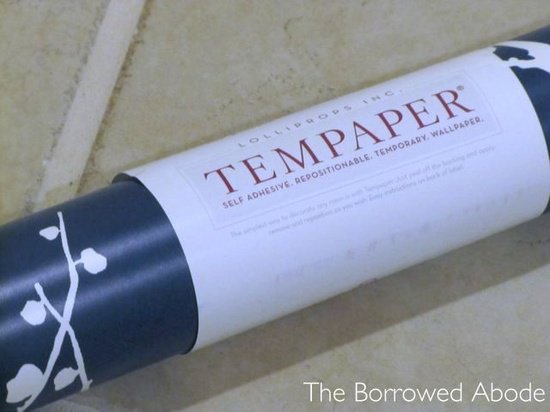 Rental friendly temporary wallpaper by Tempaper Designs rental 550x412