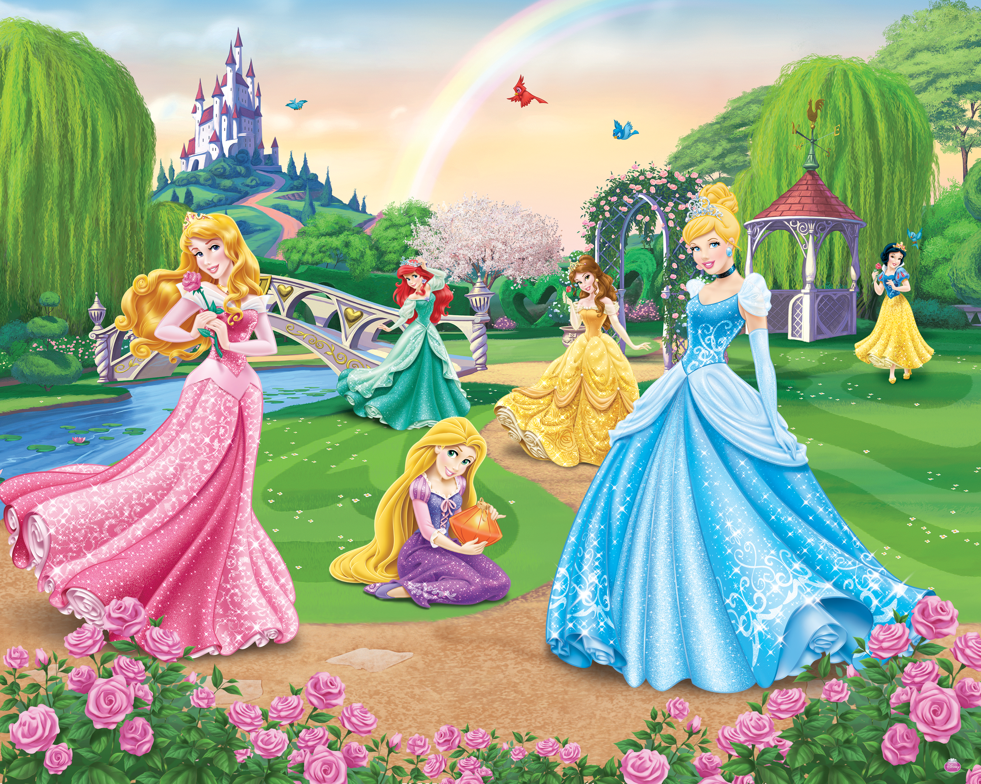 Tapet Disney Prinsessor Beddo Ab