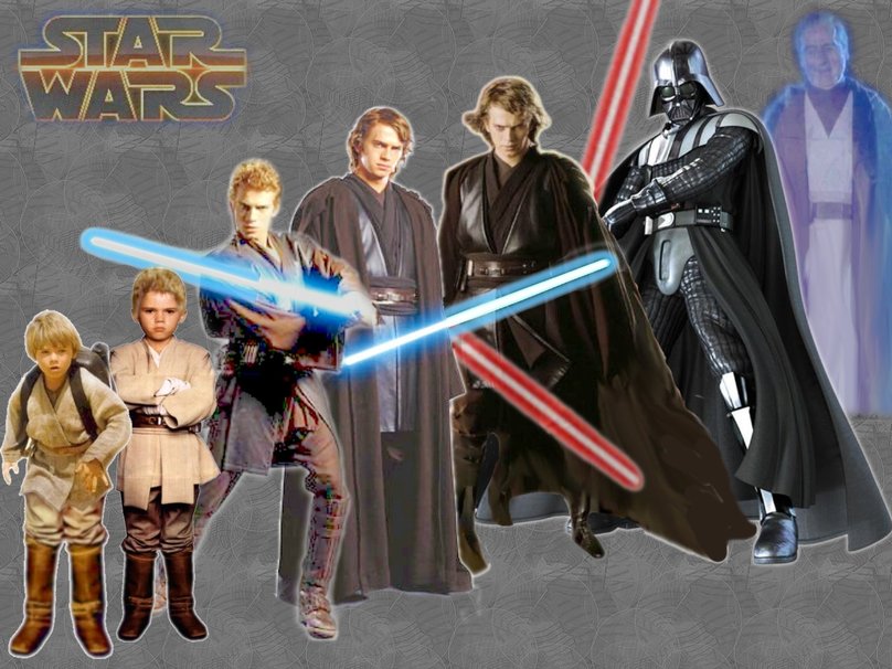 Star Wars Anakin evolution wallpaper   ForWallpapercom