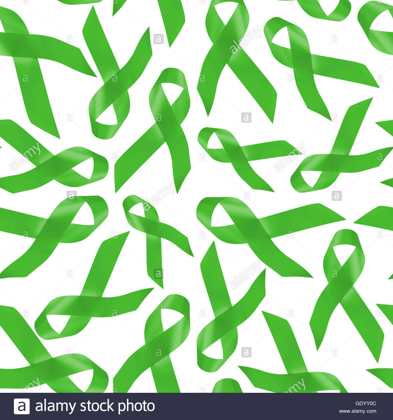 Lymphoma Cancer Awareness Background Seamless Pattern Made Of