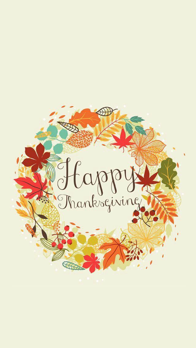 What We Can Be Thankful For Thanksgiving iPhone Wallpaper Happy