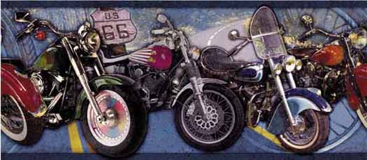 Motorcycle Wallpaper Border Inc