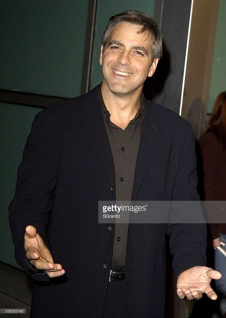 George Clooney During Solaris Los Angeles Premiere At Pacific
