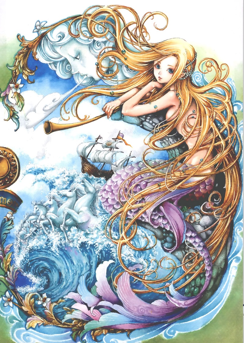 adult anime mermaid images