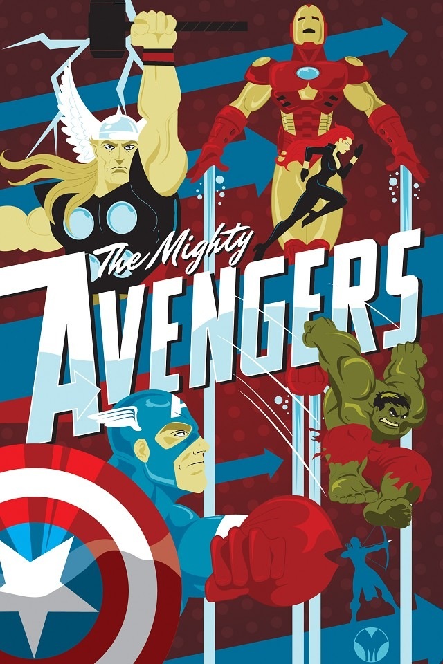 Creative Avengers iPhone Wallpaper Background And Themes