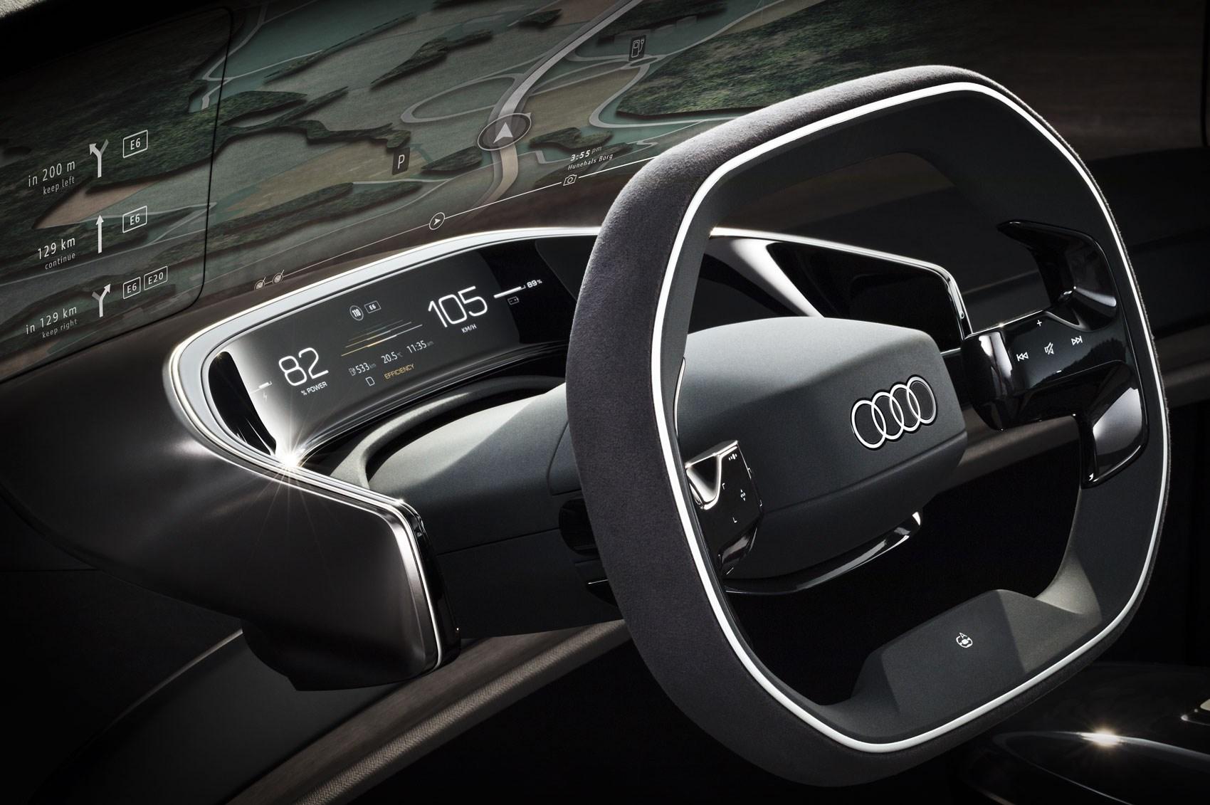 Audi Grandsphere Concept Ingolstadt Upgrades To First Class Car
