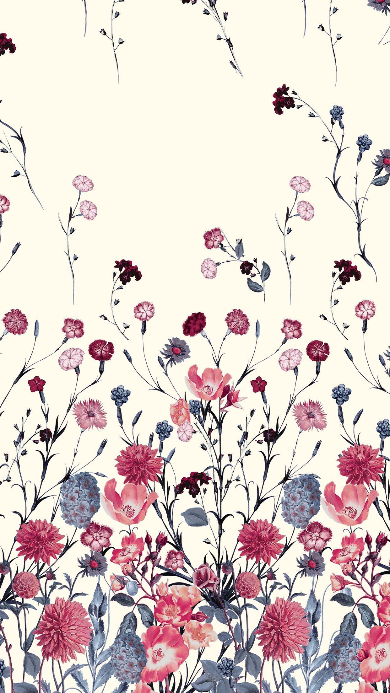 Floral Pattern Wallpaper
