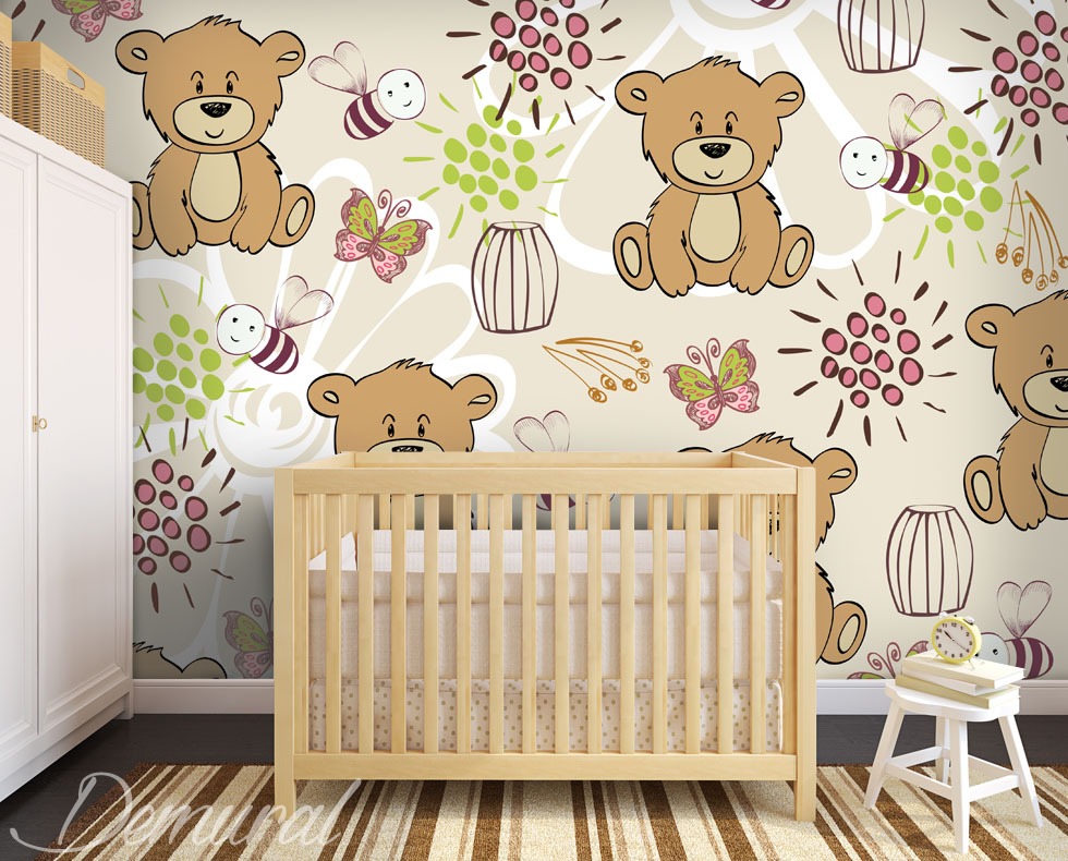 Bears Child S Room Wallpaper Mural Photo Demural