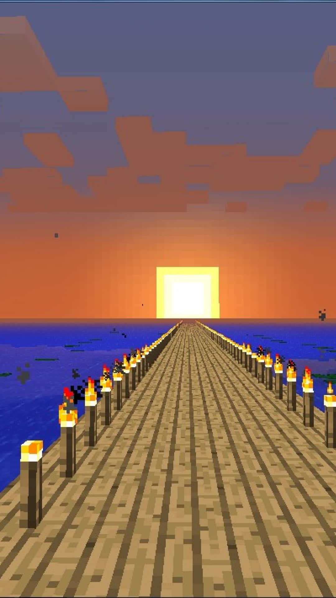 Captivating Minecraft Landscape Wallpaper