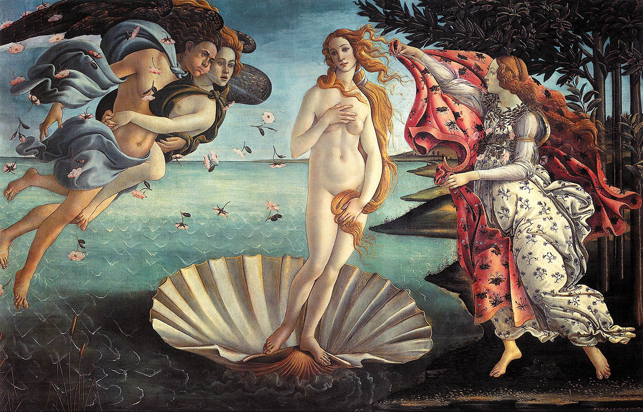 Some Masterpieces From The Public Domain Botticelli Daystar