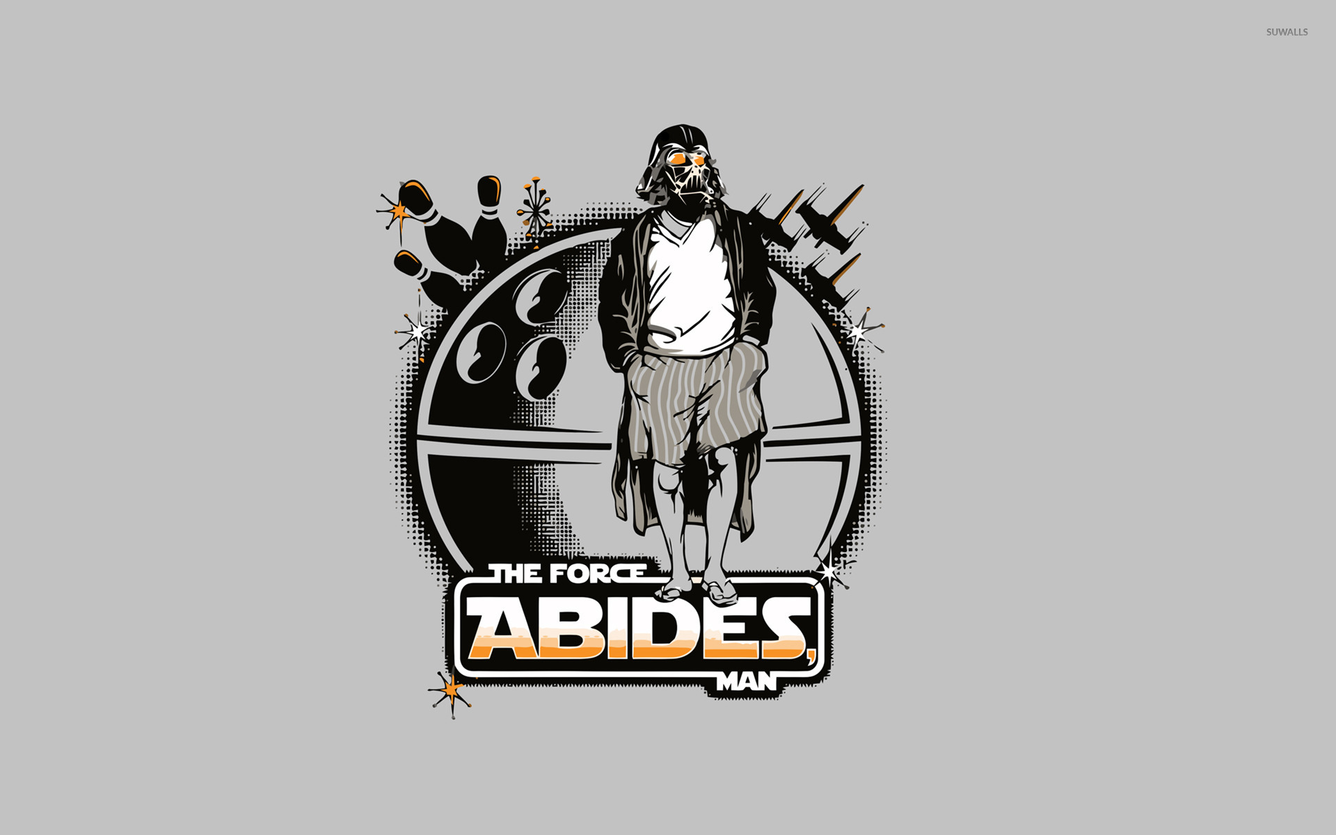 The Force Abides Man Wallpaper Movie