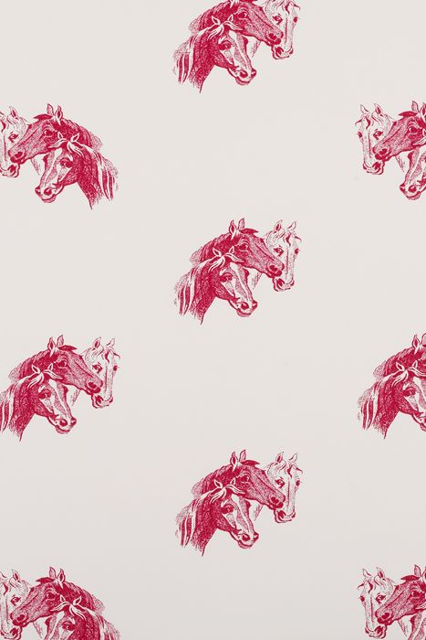 Horses Head Print Wallpaper Emily Bond Jody