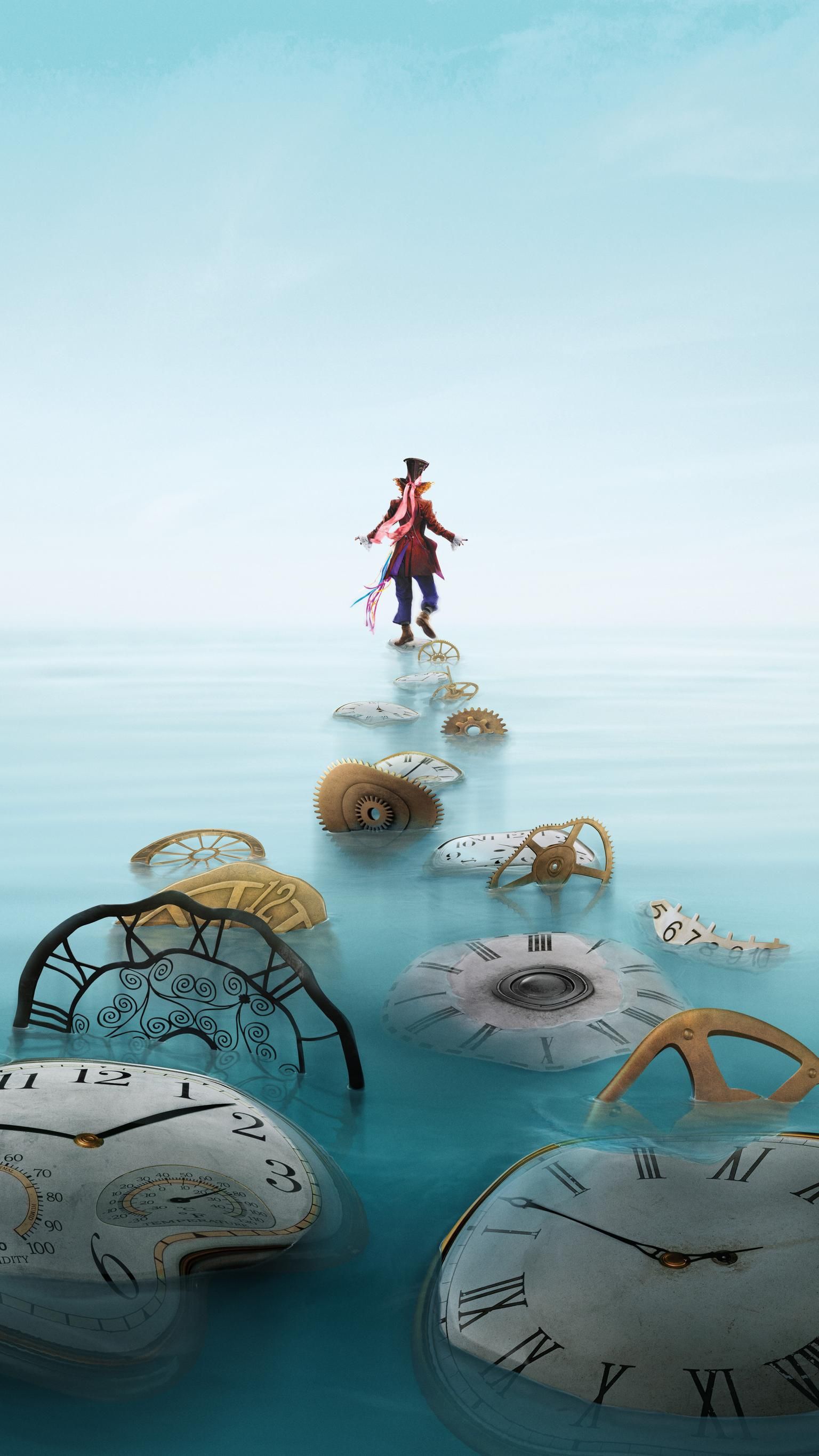 Alice Through The Looking Glass Phone Wallpaper In