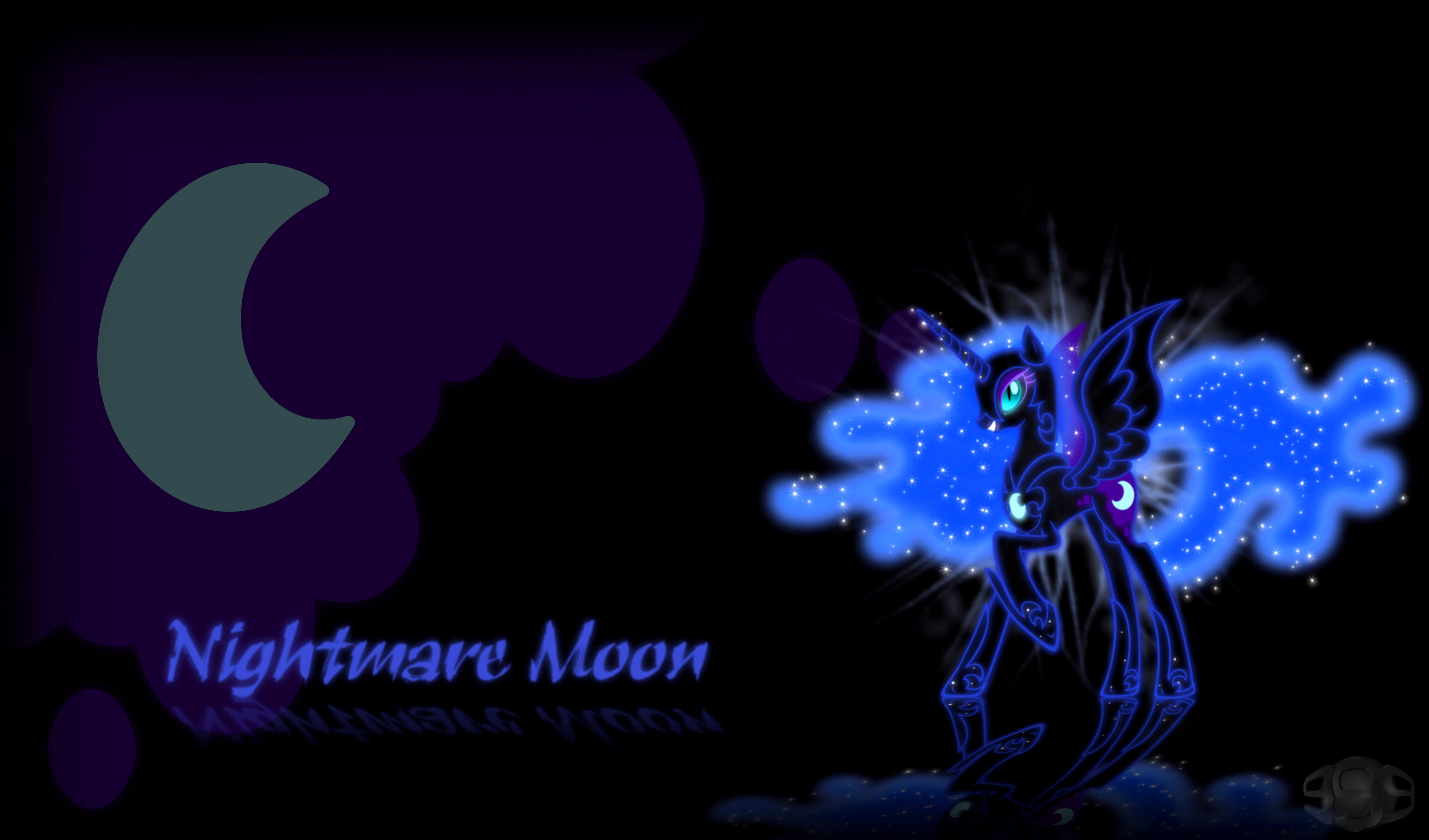 Nightmare Moon Wallpaper By Internationaltck