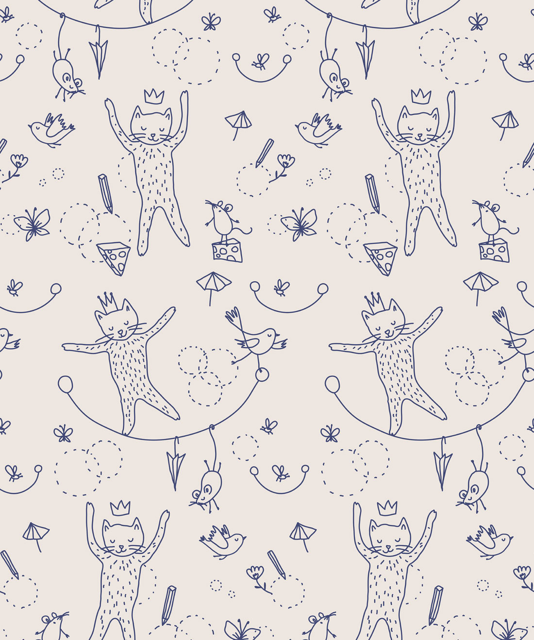 Mice Cats Wallpaper Gorgeously Soft Playful Milton King Aus