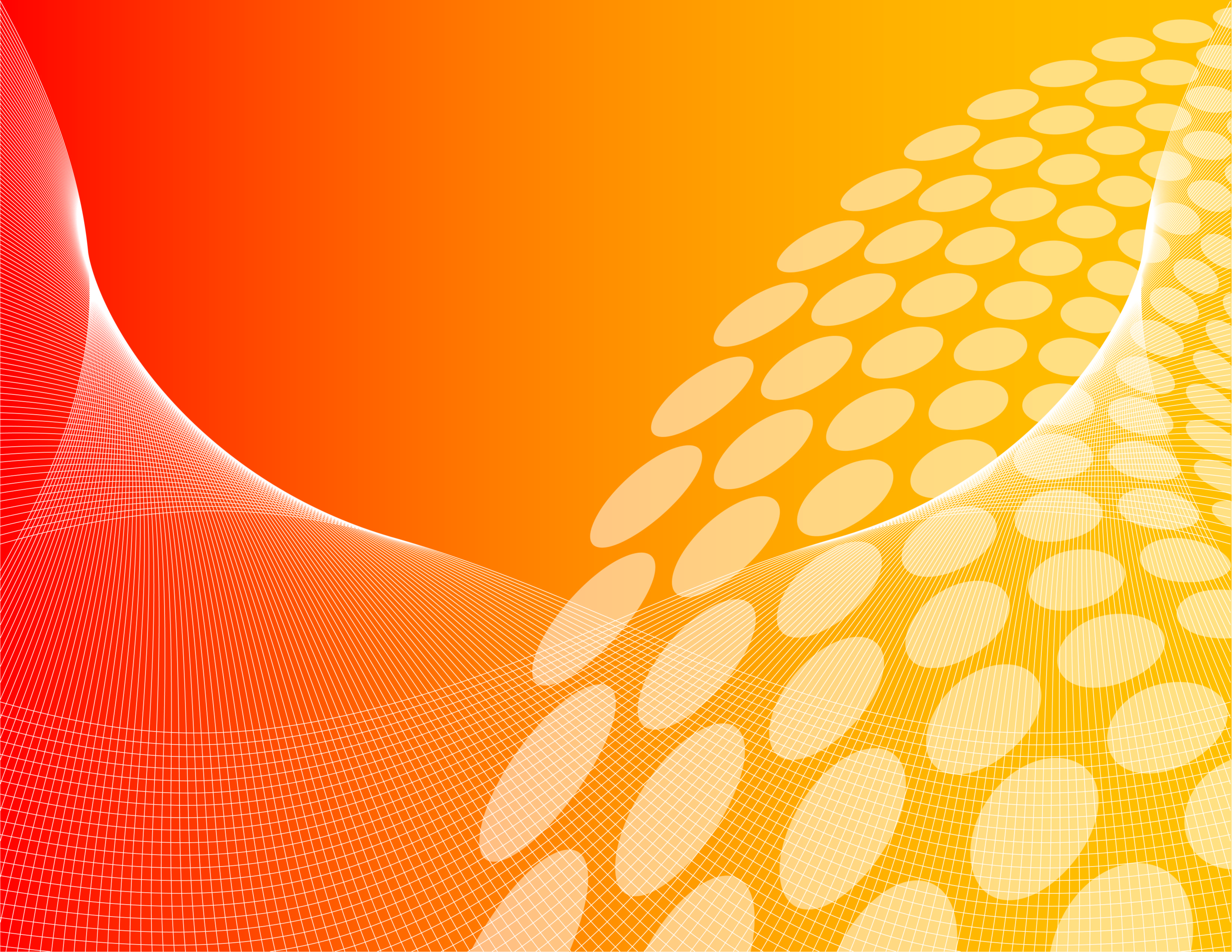 Orange Abstract Background Design Dots Illustration Modern Vector