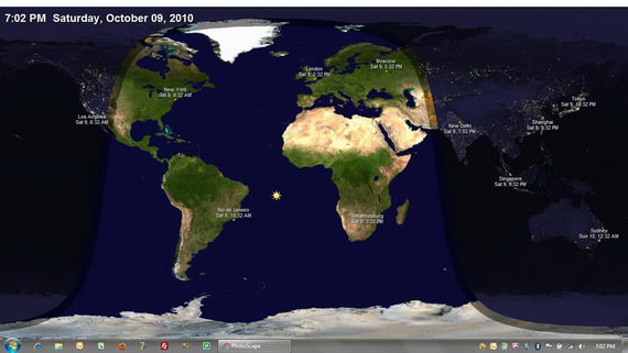 World Map Wallpaper For Desktop Crave Clock Is