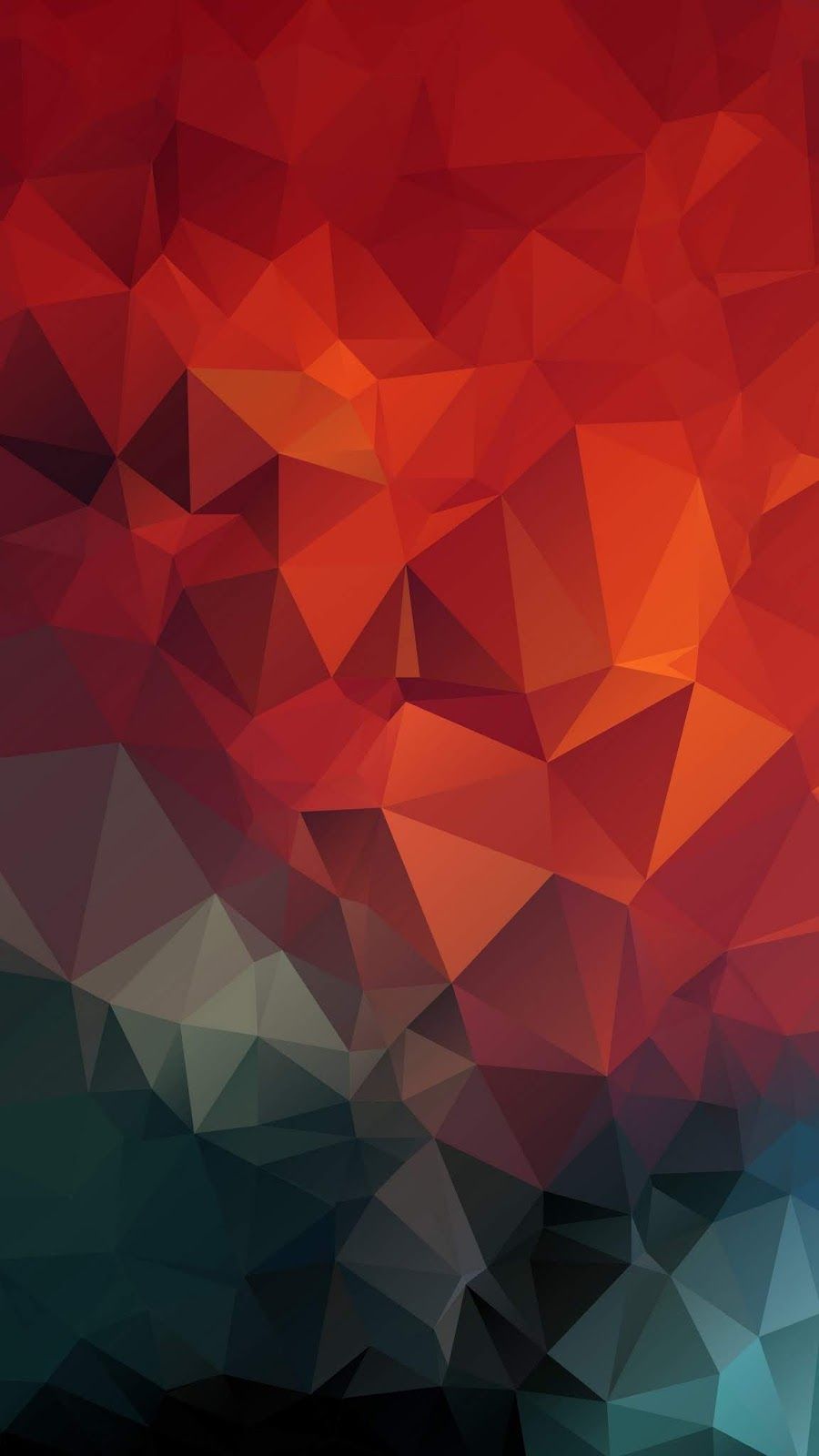 Triangles Geometric Mosaic Abstract Wallpaper