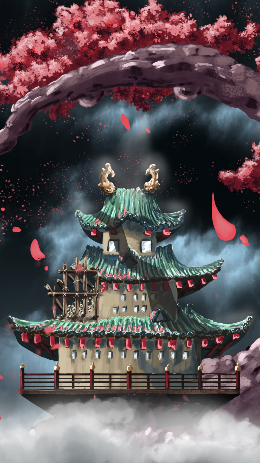 One Piece Wano Wallpaper Phone