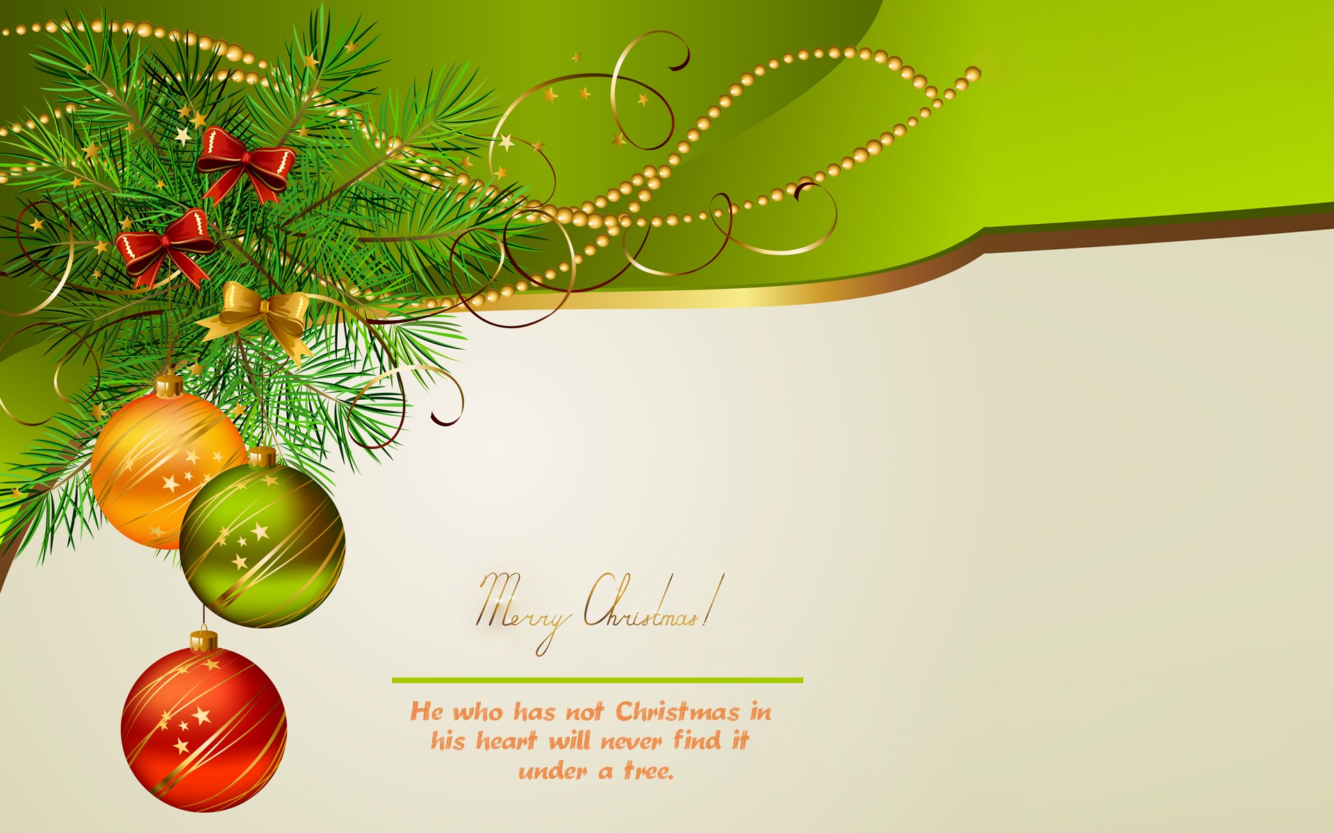 Merry Christmas Background New HD Wallpaper