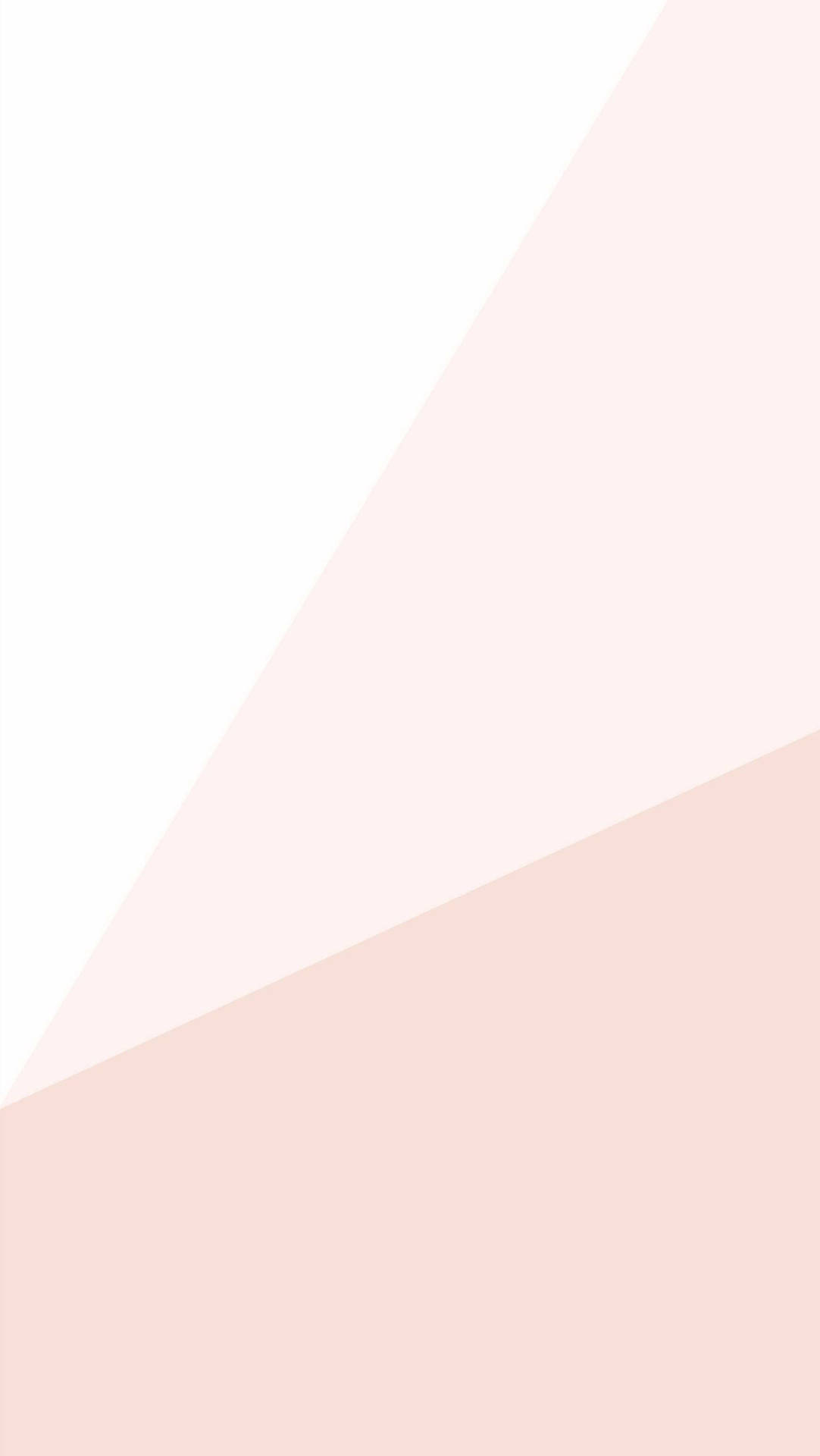 A minimalist, abstract iPhone wallpaper with soft, pastel pink and white color blocks