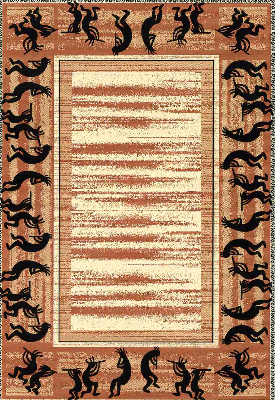 Native American Design Wallpaper Borders Kokopelli Border Ivory