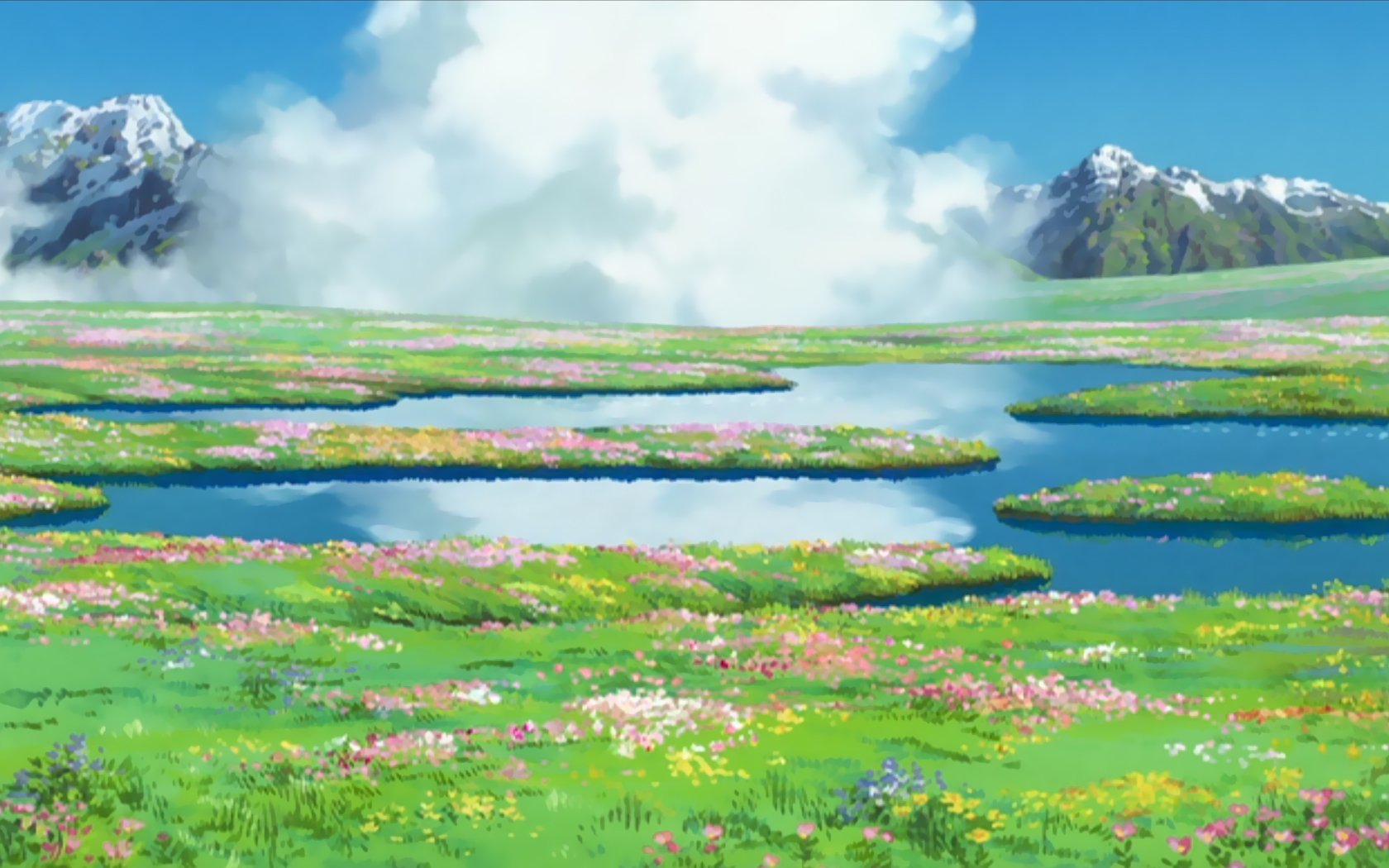 Free Download Howl Moving Castle Hd Wallpaper 1680x1050 For Your