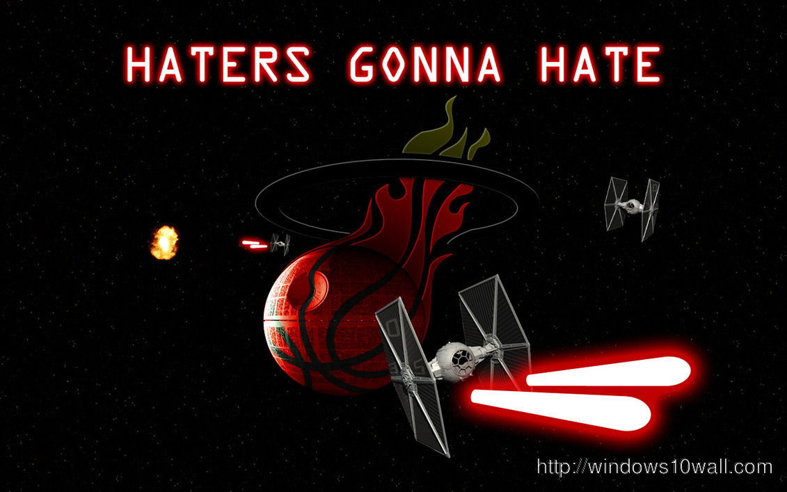 Miami Heat Haters Background Wallpaper Windows