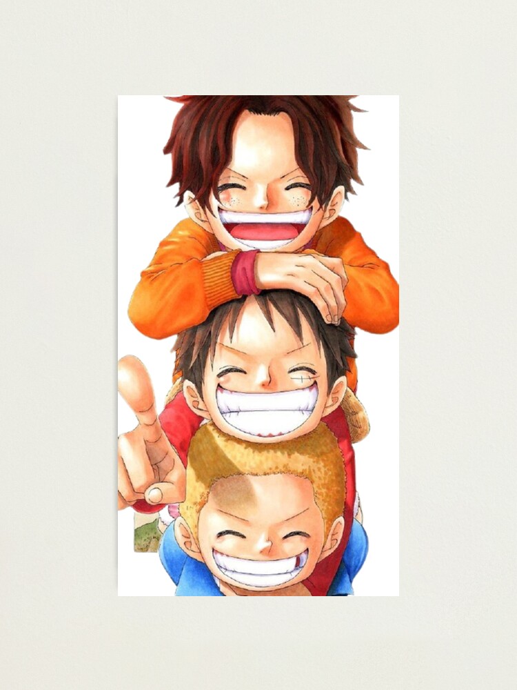 Free Download Luffy X Ace X Sabo One Piece Photographic Print By  Ibrahim13015 [750X1000] For Your Desktop, Mobile & Tablet | Explore 17+  Luffy Child Wallpapers | One Piece Luffy Wallpaper, Wallpaper
