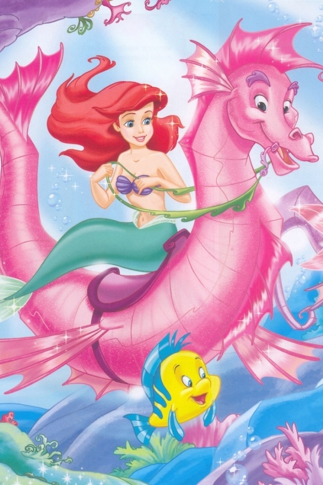 Ariel Little Mermaid iPhone Wallpaper And 4s