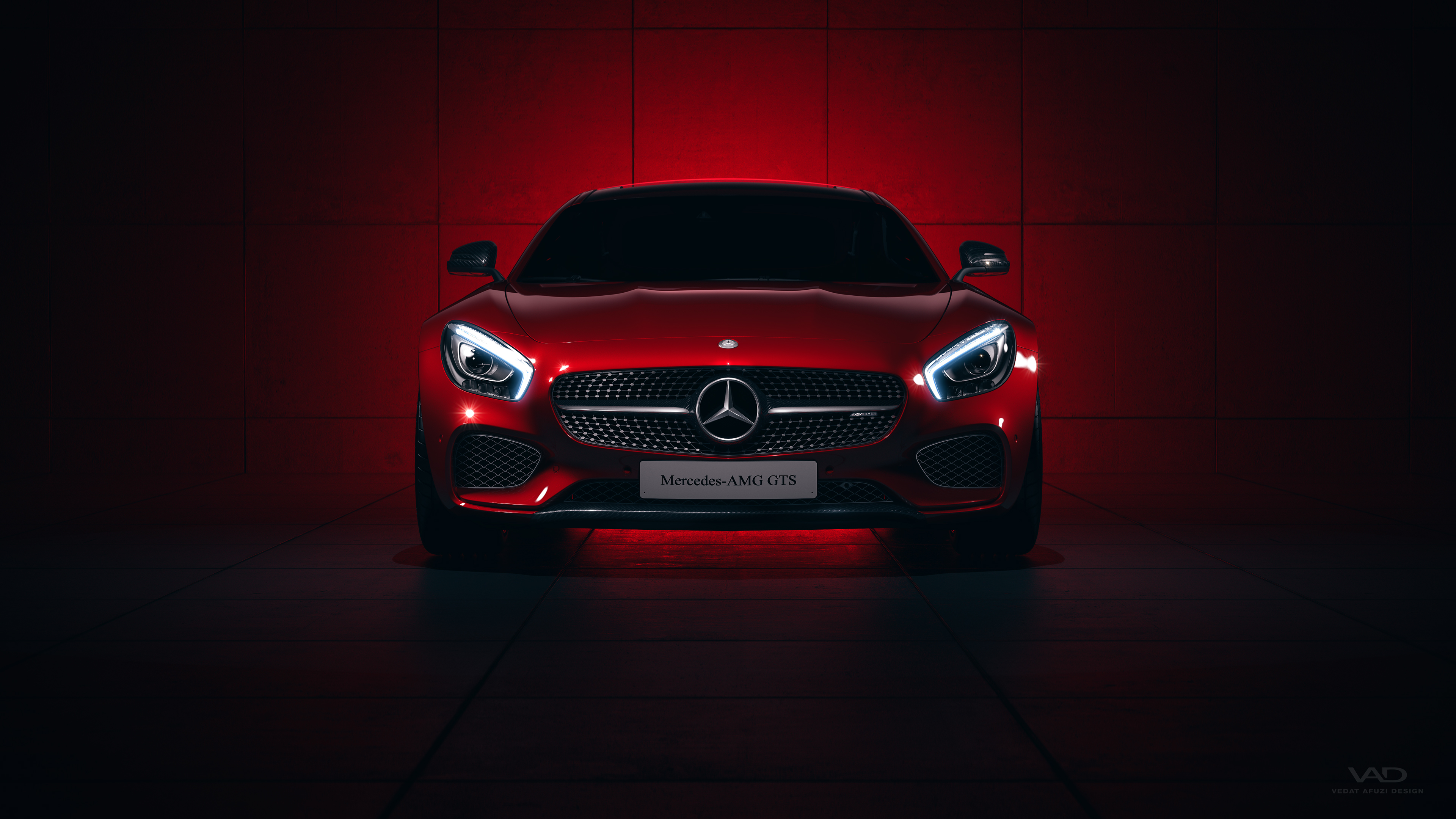 Mercedes Amg Gts Cgi 4k Wallpaper