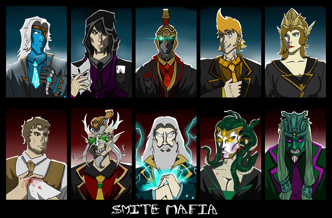 Smite mafia by TimeLordJikan on