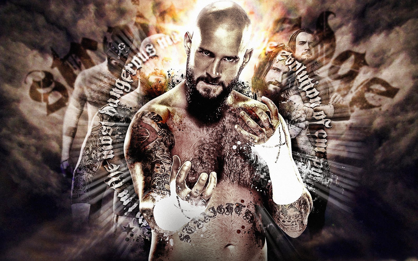 WWE CM Punk 2014 HD Wallpapers