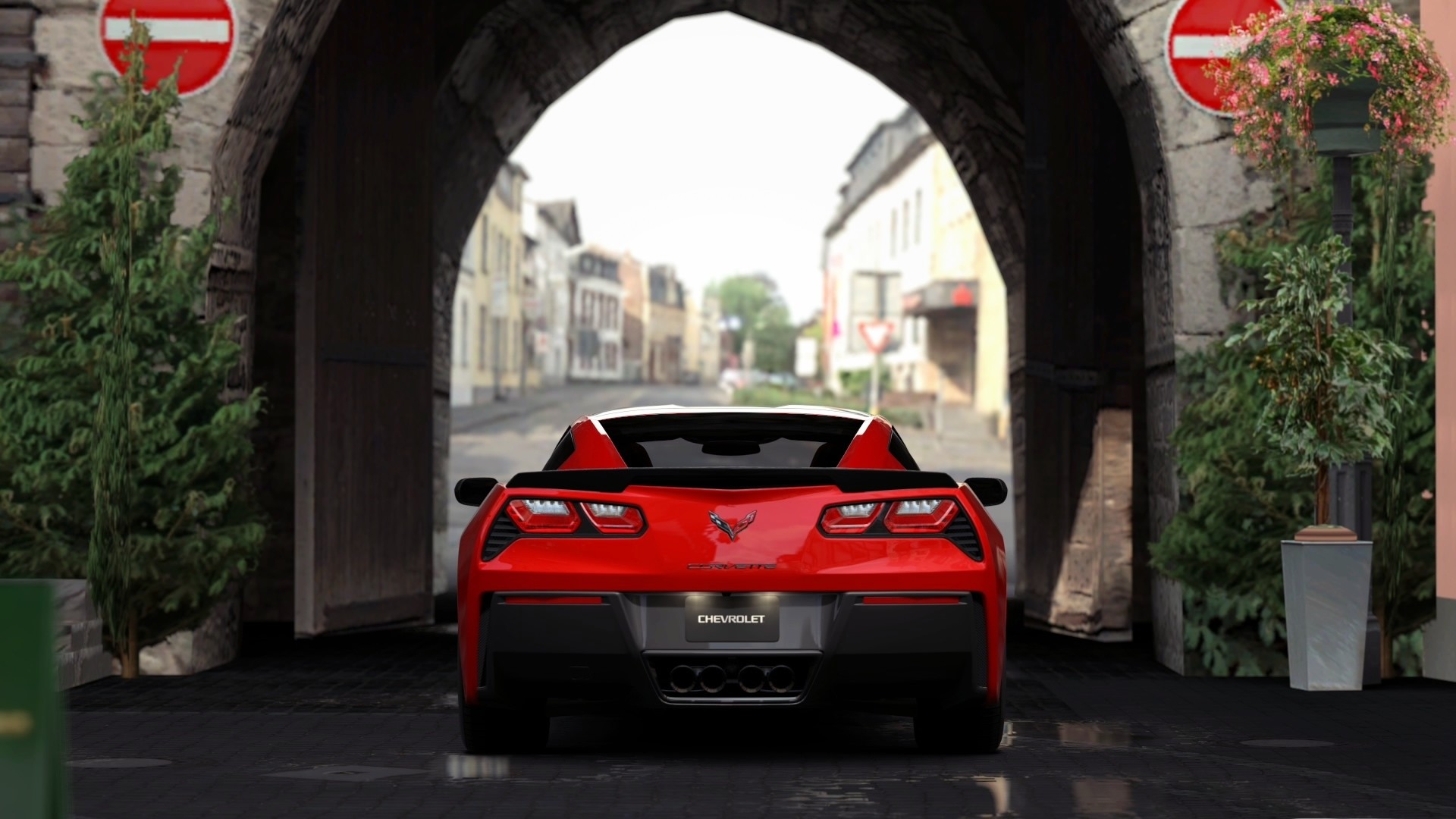 Video Games Cars Chevrolet Corvette C7