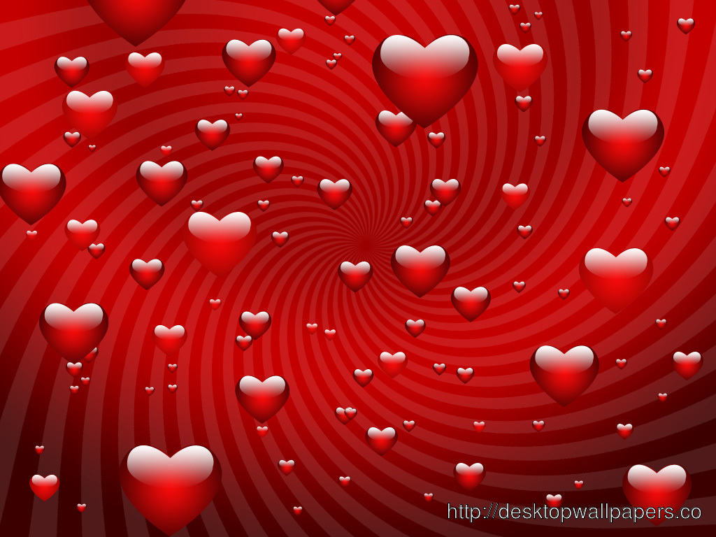 Red Happy Valentines Day Wallpaperdesktop Wallpaper