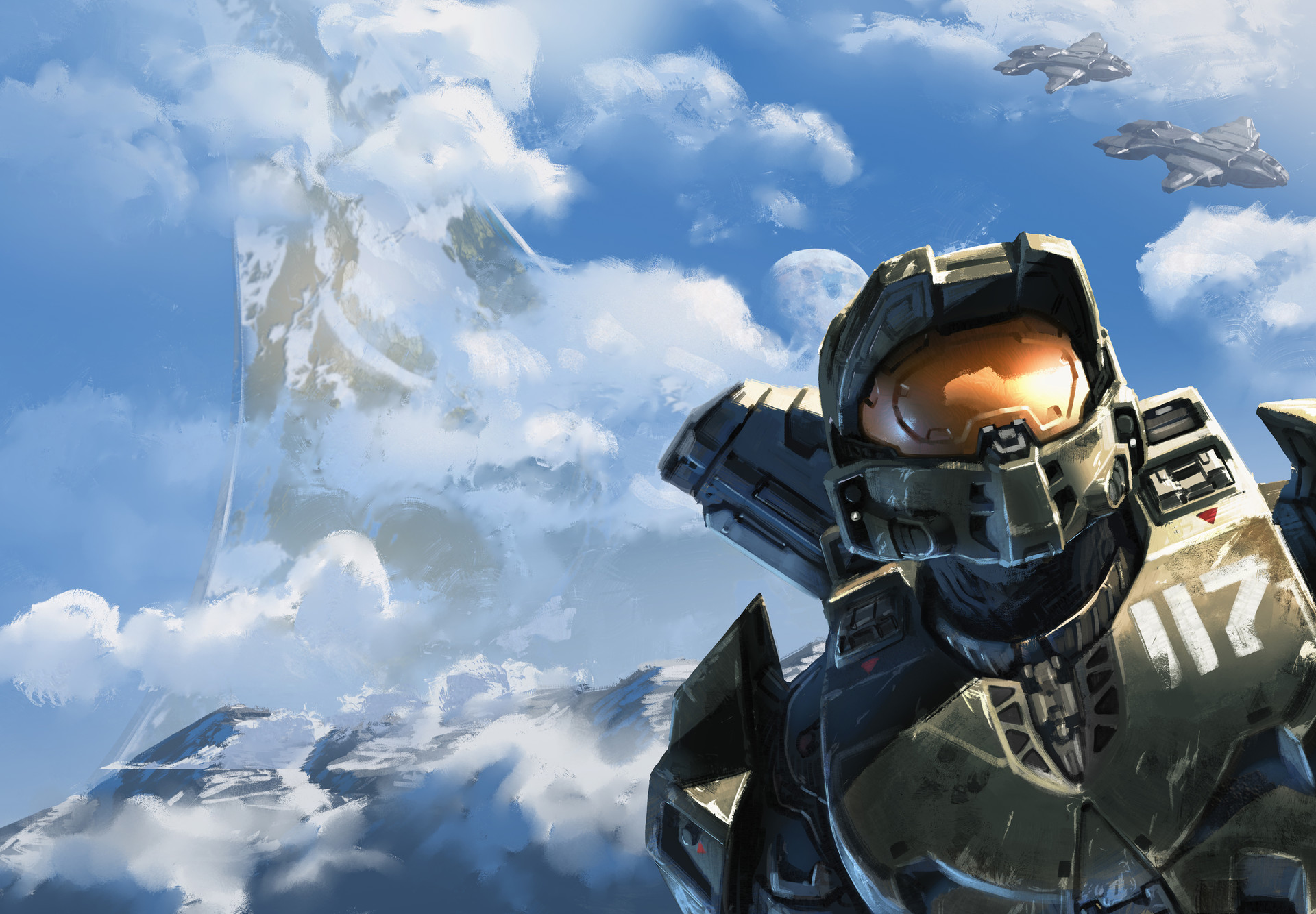 Video Game Halo HD Wallpaper By Isaac Hannaford