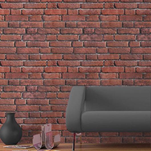  Brick Effect Wallpaper Red Toned Brick Effect Wallpaper 251105203298 530x530