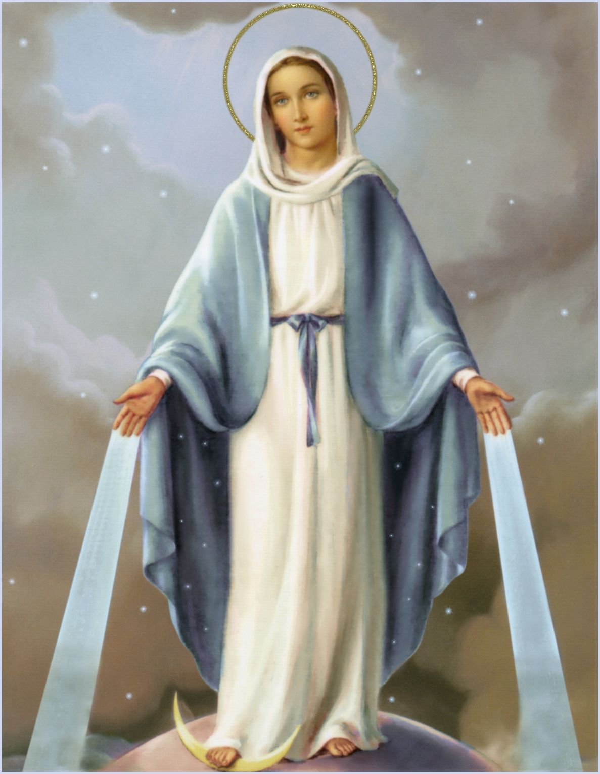 Blessed Virgin Mary HD Wallpaper