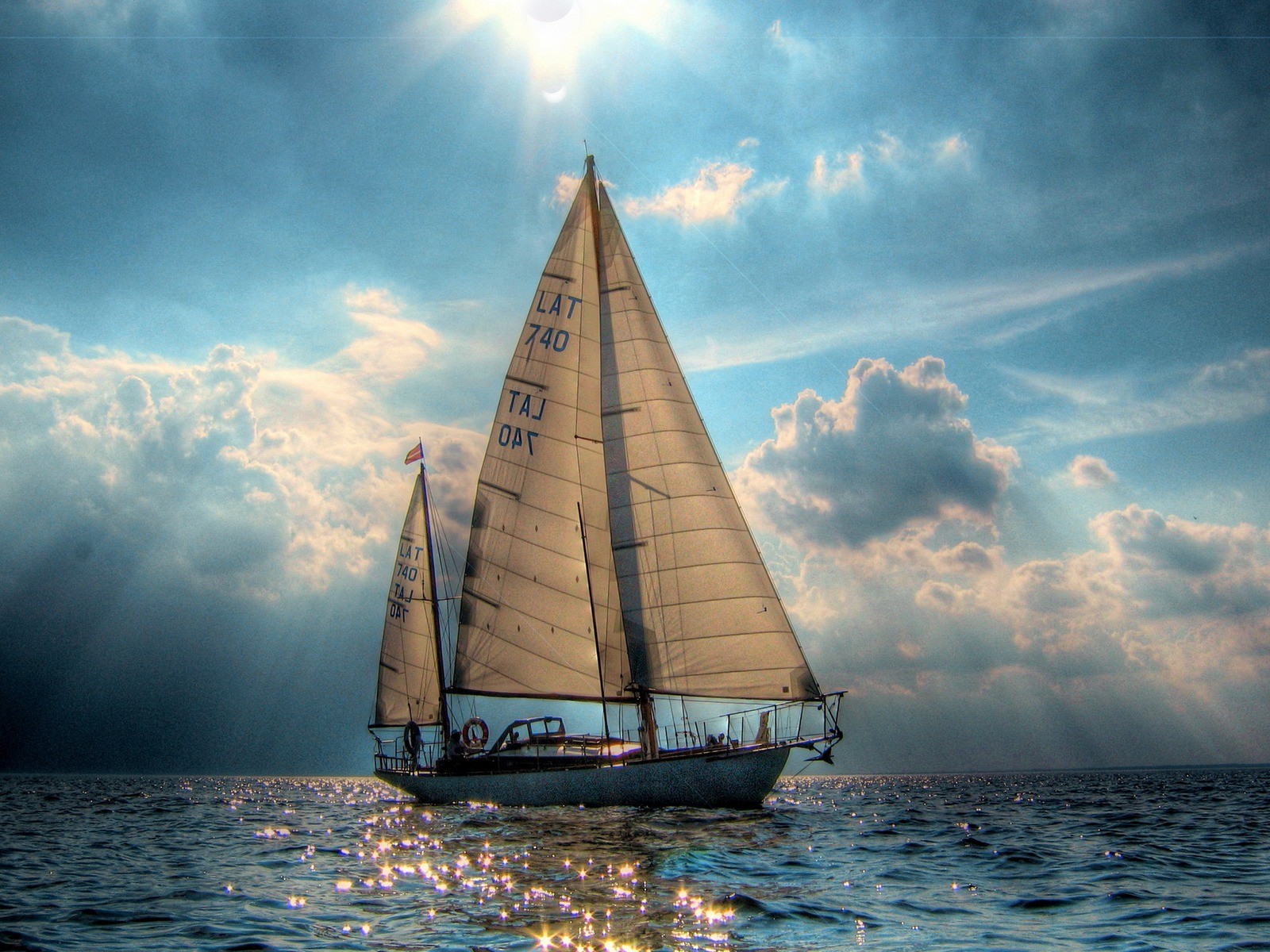 Beautiful Sail Boat Desktop Pc And Mac Wallpaper