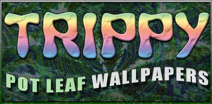 Trippy Pot Leaf Wallpaper