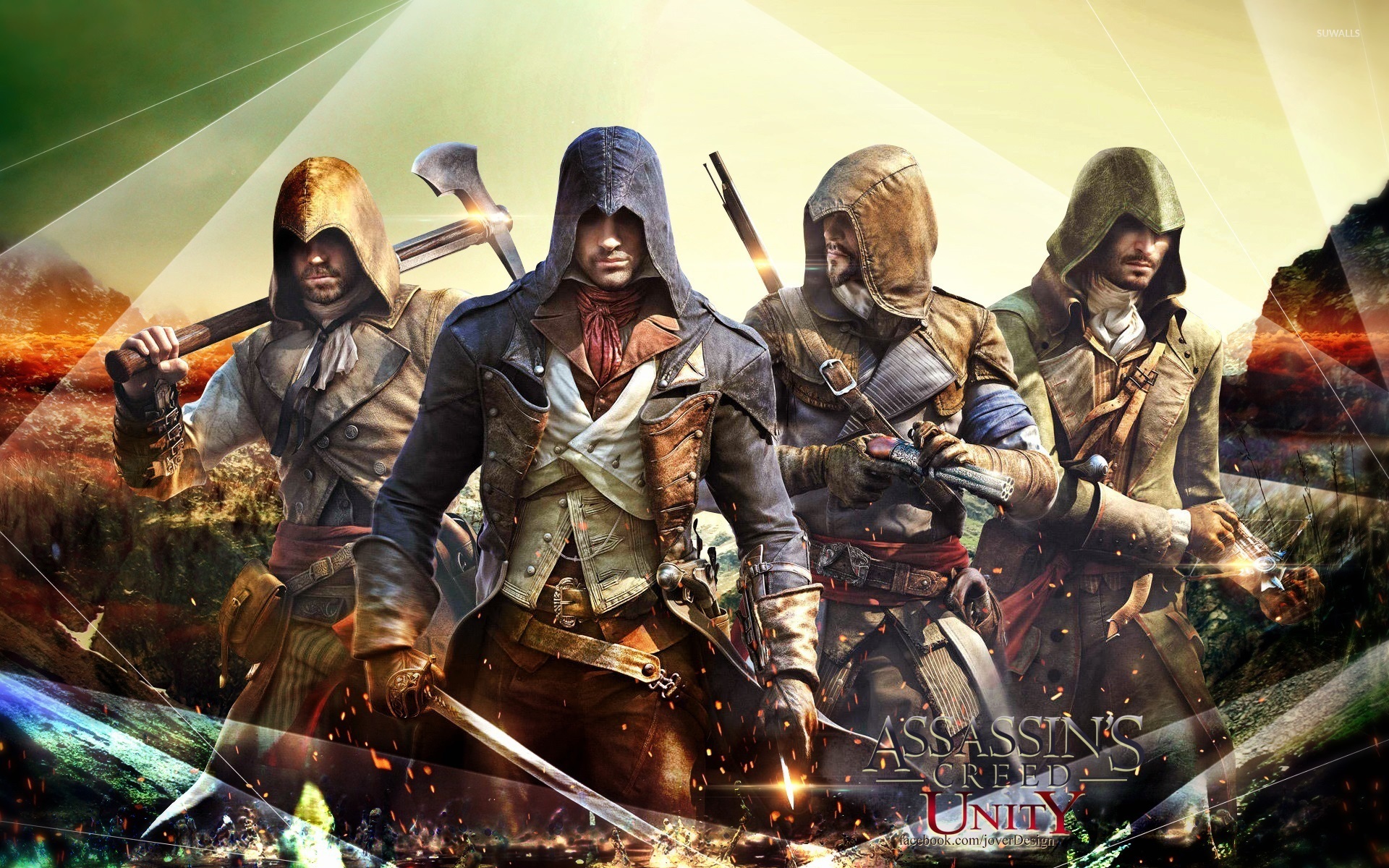 Assassin S Creed Unity Wallpaper Game