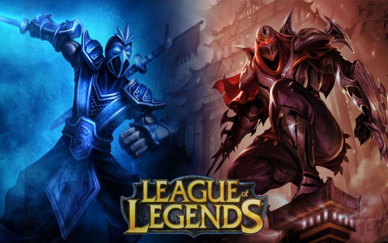 League Of Legends Wallpaper Zed Vs Shen V