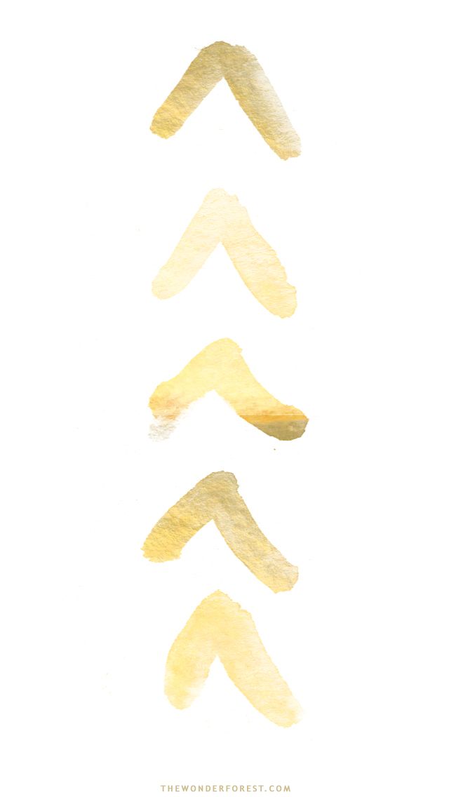 Chevron iPhone Wallpaper Watercolor