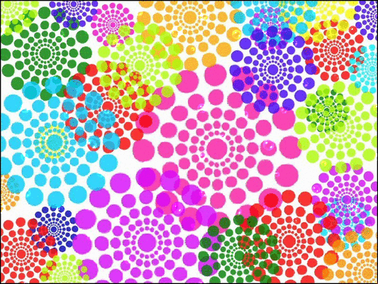 60s Background Patterns The
