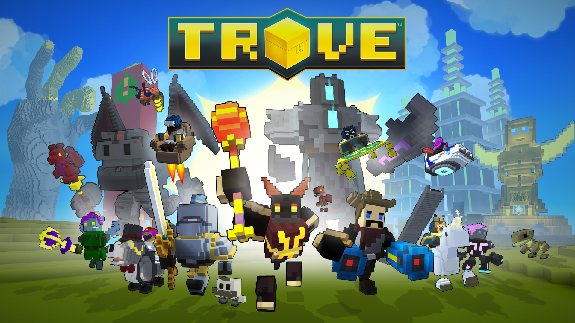 Procedurally Generated Mmo Trove Ing To Ps4 Later This Year