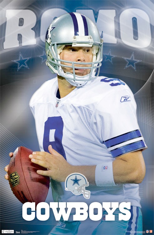 Dallas Cowboys NFL Football Team Quarterback Tony Romo Sports 493x750