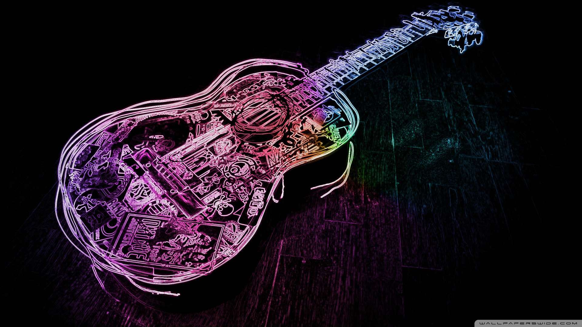 1080P Guitar  Wallpaper  WallpaperSafari