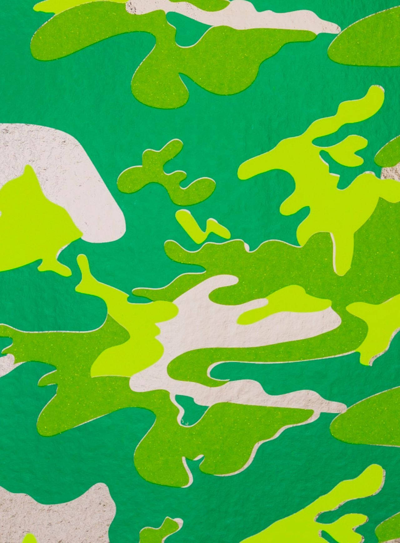 Camo Neon Green U5g8r7o6gnmc0ypz Wallpaper
