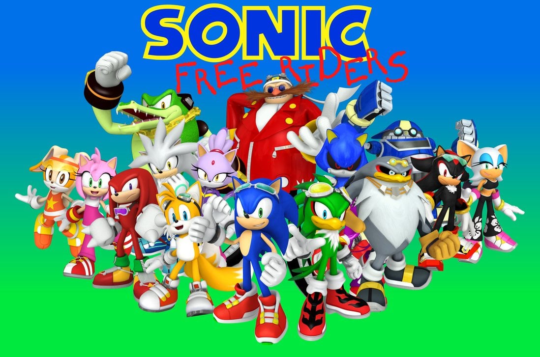 Sonic Free Riders   The Finale   Wallpaper by BingotheCat on