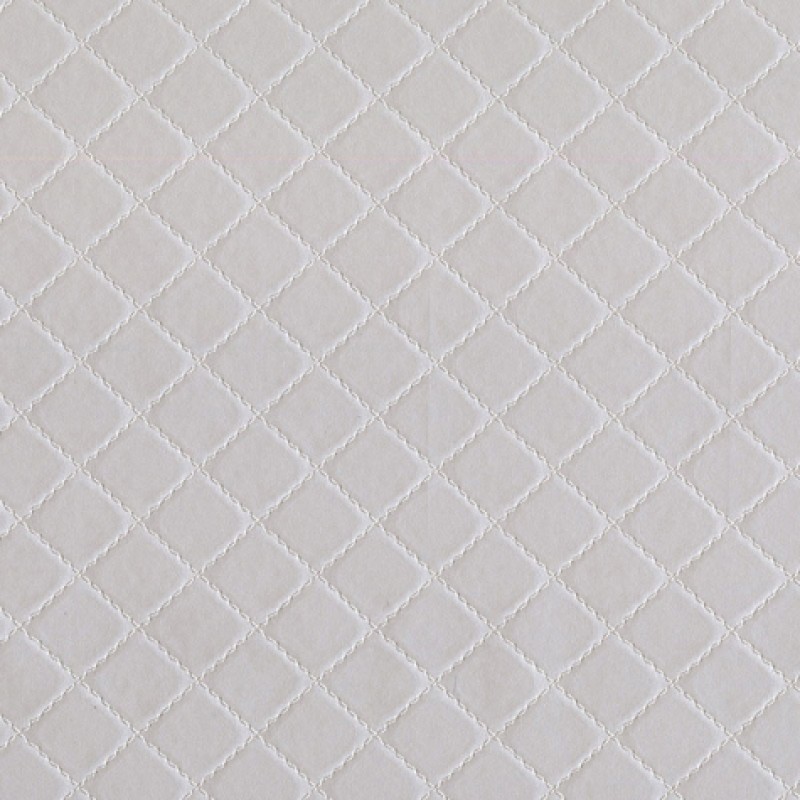 Shadows On The Wall Beige Quilted Wallpaper